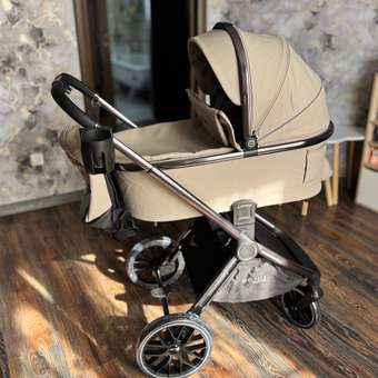 Коляска 2в1 Amarobaby Motus Premium Ecco коричневый: отзыв пользователя Детский Мир