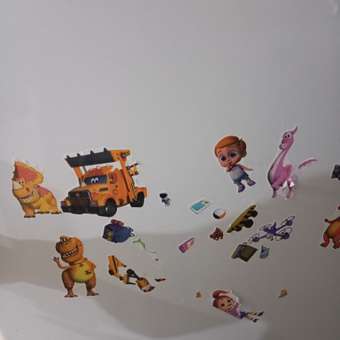 Книга ND PLAY Наклей мультик Турбозавры Спешим на помощь: отзыв пользователя Детский Мир
