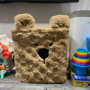 Корзина для хранения FUTURINO Home Медвежонок: отзыв пользователя ДетМир