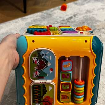 Игрушка HUANGER HAPPY WORLD развивающий центр: отзыв пользователя Детский Мир