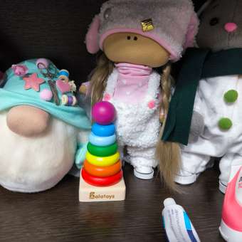 Игрушка Alatoys пирамидка: отзыв пользователя Детский Мир