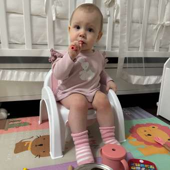 Горшок Babyton Розовый: отзыв пользователя ДетМир