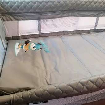 Манеж кровать Babyton Sleepy серый: отзыв пользователя Детский Мир