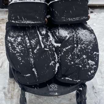 Коляска прогулочная для двойни Sweet Baby Donna Black черный: отзыв пользователя Детский Мир