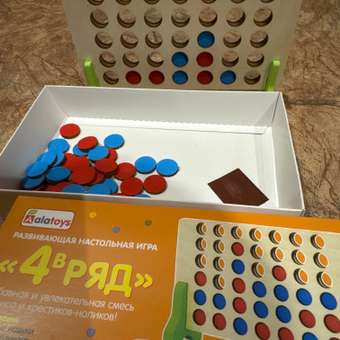 Настольная игра Alatoys 4 в ряд: отзыв пользователя Детский Мир