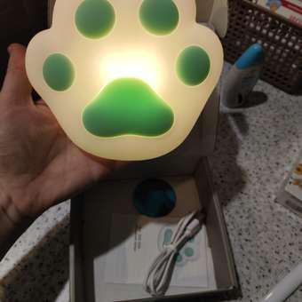 Силиконовый ночник NEON-NIGHT светодиодный «Кошачья лапа» USB с магнитом: отзыв пользователя Детский Мир