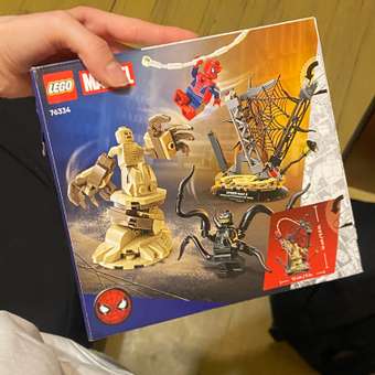 Конструктор LEGO Marvel Super Heroes Человек-паук против Песочного 201 дет.: отзыв пользователя Детский Мир