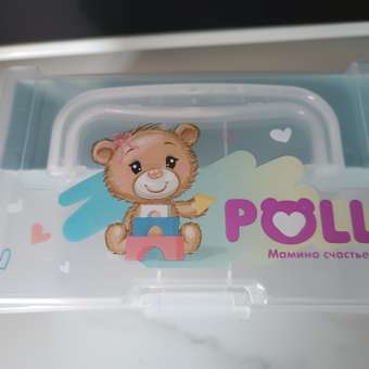 Контейнер Полимербыт для аптечки Polly с вкладышем 0,8л: отзыв пользователя Детский Мир