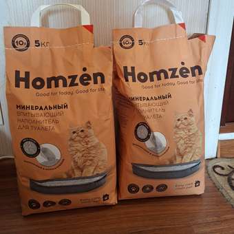Наполнитель Homzen 10 л 5 кг минеральный, впитывающий: отзыв пользователя. Зоомагазин Зоозавр