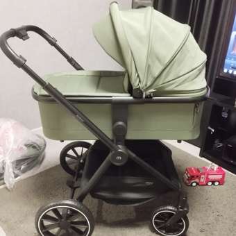 Коляска 3в1 MOWbaby AMBER зеленый: отзыв пользователя Детский Мир