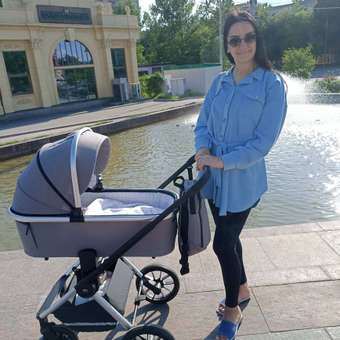 Коляска 3в1 MOWbaby Grey: отзыв пользователя Детский Мир