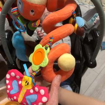 Игрушка BabyGo подвеска Жираф: отзыв пользователя ДетМир
