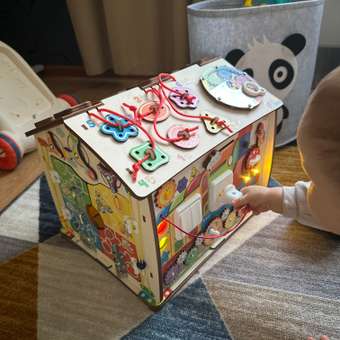 Игрушка Evotoys бизиборд Смайлики: отзыв пользователя Детский Мир