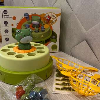 Настольная игра TrendToys Поймай лягушку: отзыв пользователя Детский Мир