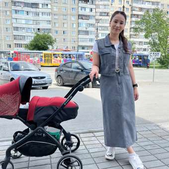 Коляска прогулочная Olsson Jazz Red: отзыв пользователя ДетМир