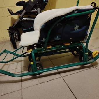 Матрас для санок FUTURINO Home Звёздочки: отзыв пользователя Детский Мир