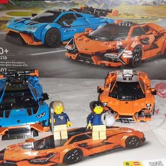 Конструктор LEGO Speed Champions Lamborghini и Huracan 607 дет.: отзыв пользователя Детский Мир