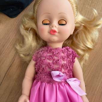 Кукла классическая СТРАНА КУКОЛ большая говорящая в платье высота 40 см: отзыв пользователя Детский Мир