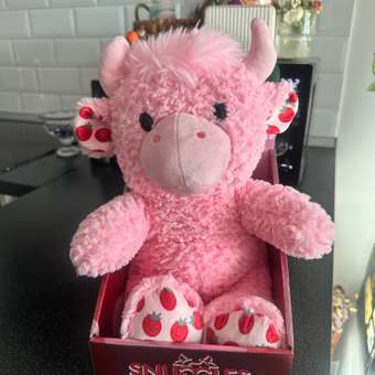 Мягкая игрушка Snuggles Bakery корова Клубничная: отзыв пользователя ДетМир