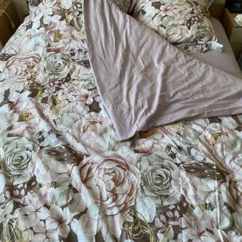 Комплект постельного белья MCotton евро микро-сатин 6237-1+6237а-1 Рояна: отзыв пользователя Детский Мир