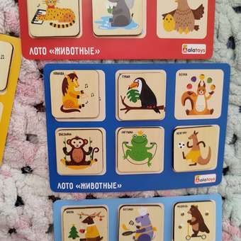 Настольная игра Alatoys Лото: отзыв пользователя Детский Мир