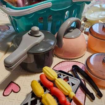 Игрушка TrendToys продукты, посуда 91 предм.: отзыв пользователя Детский Мир