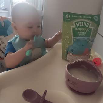 Каша молочная Heinz рисовая 180г с 4месяцев: отзыв пользователя ДетМир