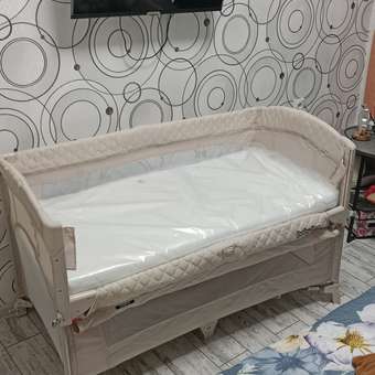 Манеж кровать Babyton Sleepy бежевый: отзыв пользователя Детский Мир