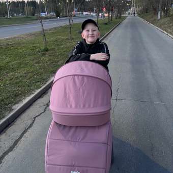 Коляска прогулочная BabyGo Magic New розовый: отзыв пользователя Детский Мир
