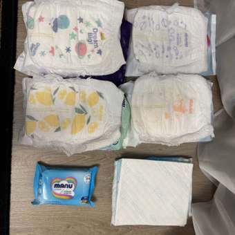 Подгузники-трусики MANU МИКС L 9-14кг 20шт: отзыв пользователя Детский Мир