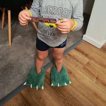 Тапочки FUTURINO Home Лапки: отзыв пользователя ДетМир