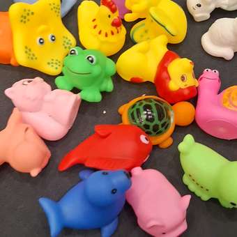 Игрушки резиновые для купания в ванной TrendToys: отзыв пользователя Детский Мир