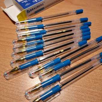 Ручка шариковая Brauberg 12 шт.: отзыв пользователя Детский Мир