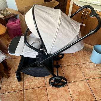 Коляска прогулочная MOWbaby Amber бежевый: отзыв пользователя Детский Мир