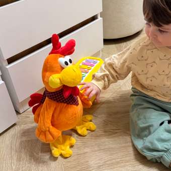 Мягкая игрушка BalaToys Петух танцующий и поющий: отзыв пользователя Детский Мир