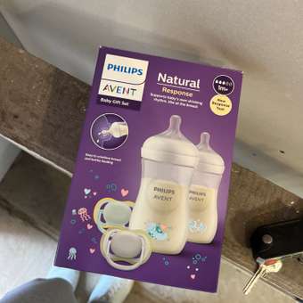 Набор для кормления Philips Avent Natural 260 мл: отзыв пользователя Детский Мир
