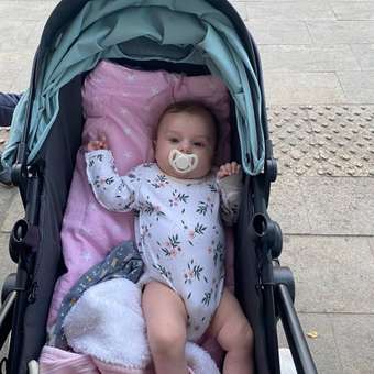 Коляска 2в1 Babyton Sandy Mint голубой: отзыв пользователя ДетМир