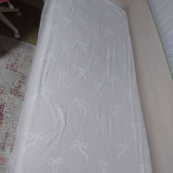 Комплект постельного белья Павлинка Бантики полутораспальный: отзыв пользователя Детский Мир