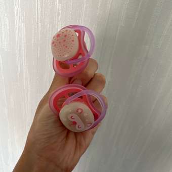 Пустышка Philips Avent силикон от 6 мес. 2 шт.: отзыв пользователя ДетМир