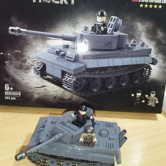 Конструктор Танк Тигр 503 дет.: отзыв пользователя Детский Мир