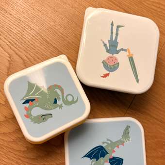 Контейнеры  FUTURINO Home Рыцарь 3шт: отзыв пользователя Детский Мир