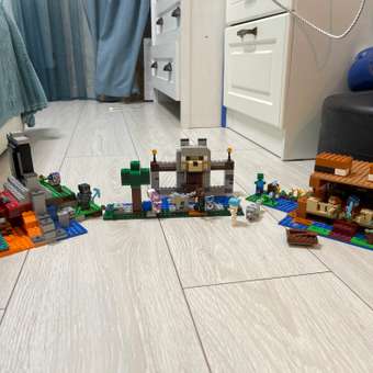Конструктор LEGO Minecraft Волчья крепость 312 дет.: отзыв пользователя Детский Мир