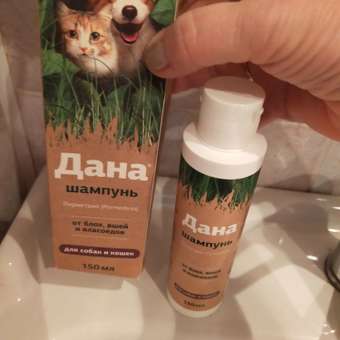 Шампунь для кошек и собак Apicenna Дана от блох и клещей 150мл: отзыв пользователя. Зоомагазин Зоозавр