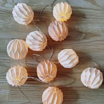 Гирлянда FUTURINO Home шарики: отзыв пользователя Детский Мир