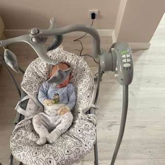 Качели 2в1 Babyton Relax Grey: отзыв пользователя ДетМир