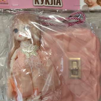 Кукла модельная TrendToys с сумочкой высота 16 см: отзыв пользователя Детский Мир