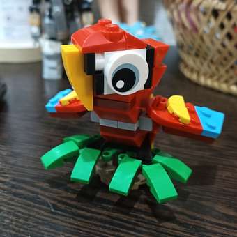 Конструктор LEGO Creator Попугай 66 дет.: отзыв пользователя ДетМир