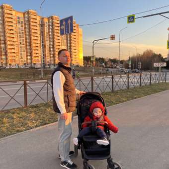 Коляска прогулочная Olsson Grand Black черный: отзыв пользователя Детский Мир