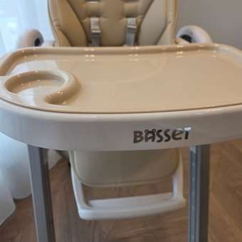 Стульчик для кормления BASSET B2 бежевый: отзыв пользователя Детский Мир