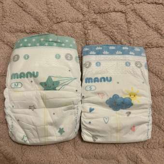 Подгузники MANU Premium M (6-11 кг) 82 шт.: отзыв пользователя ДетМир